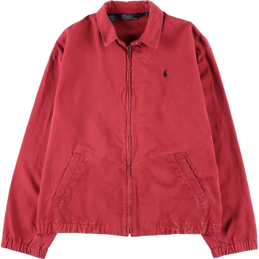 Ralph Lauren POLO by Ralph Lauren Swing Top Sports Jacket Men's M cotton red type Vintage Second Hand