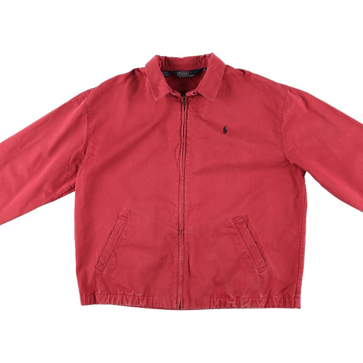 Ralph Lauren POLO by Ralph Lauren Swing Top Sports Jacket Men's M cotton red type Vintage Second Hand
