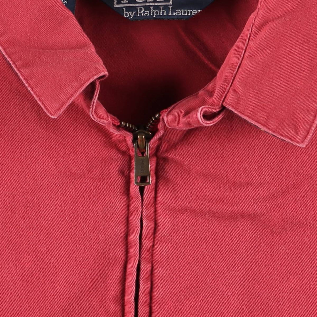 Ralph Lauren POLO by Ralph Lauren Swing Top Sports Jacket Men's M cotton red type Vintage Second Hand