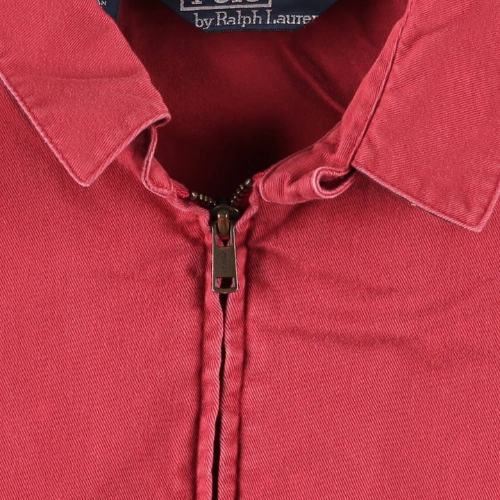 Ralph Lauren POLO by Ralph Lauren Swing Top Sports Jacket Men's M cotton red type Vintage Second Hand