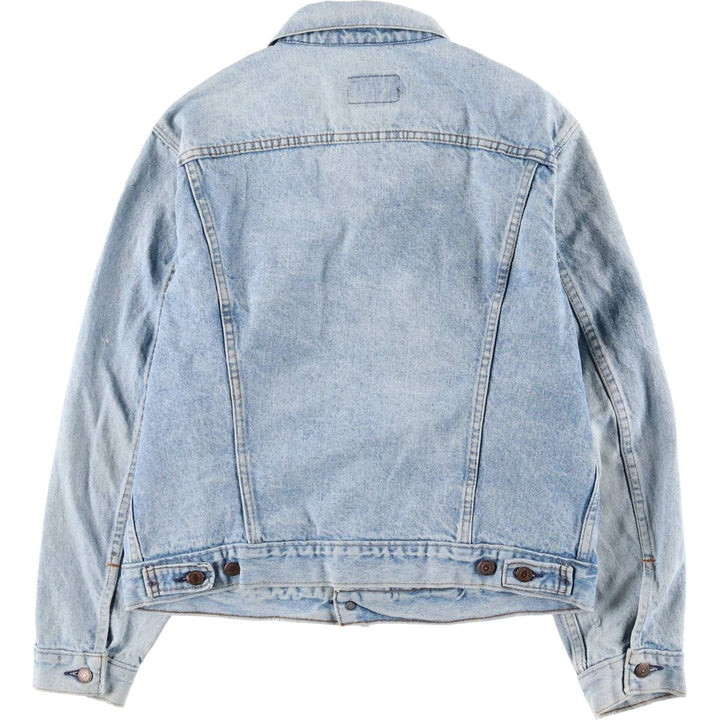 90'S Levi's 70506-0214 denim jacket, denim jacket, made in USA, men's size M, vintage cotton blue type Vintage Second Hand