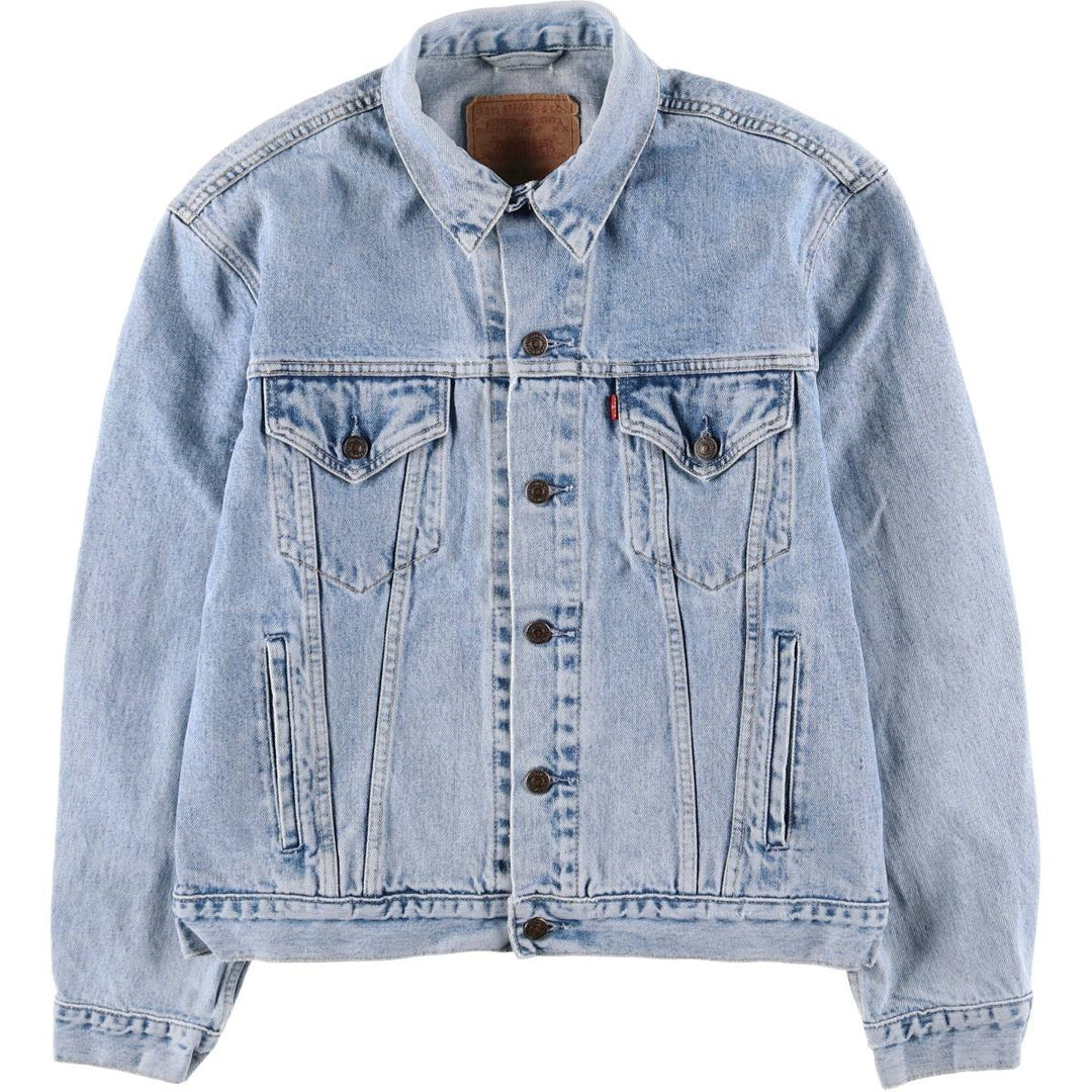 Vintage 1990'S Levi's 70503-02 denim jacket, size L, men's size L cotton blue type Vintage Second Hand