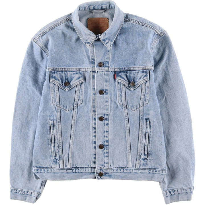 Vintage 1990'S Levi's 70503-02 denim jacket, size L, men's size L cotton blue type Vintage Second Hand