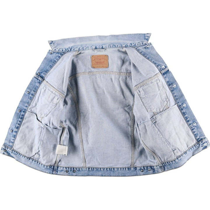 Vintage 1990'S Levi's 70503-02 denim jacket, size L, men's size L cotton blue type Vintage Second Hand