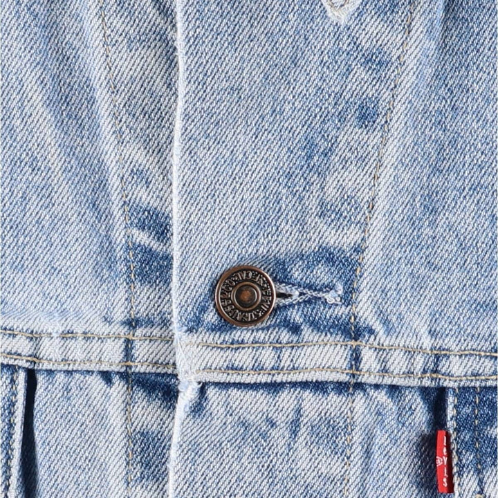 Vintage 1990'S Levi's 70503-02 denim jacket, size L, men's size L cotton blue type Vintage Second Hand