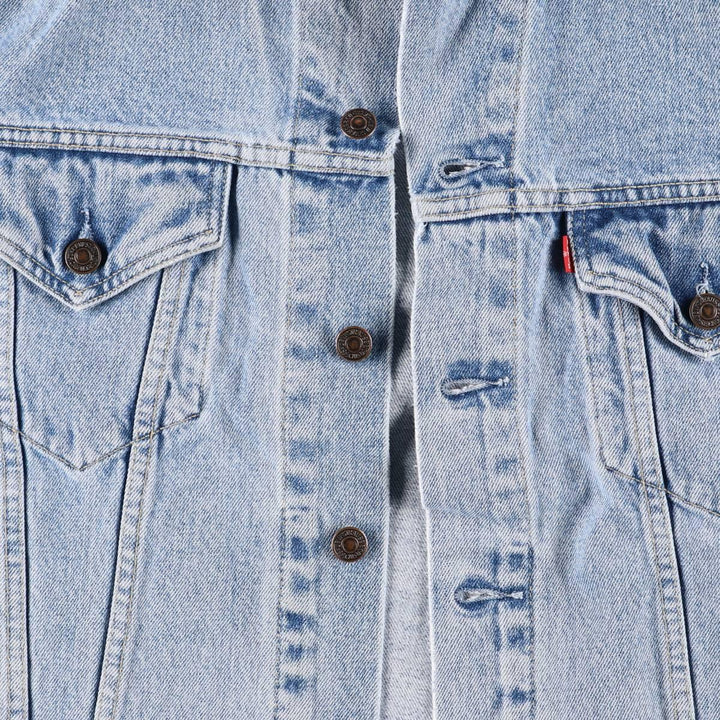 Vintage 1990'S Levi's 70503-02 denim jacket, size L, men's size L cotton blue type Vintage Second Hand