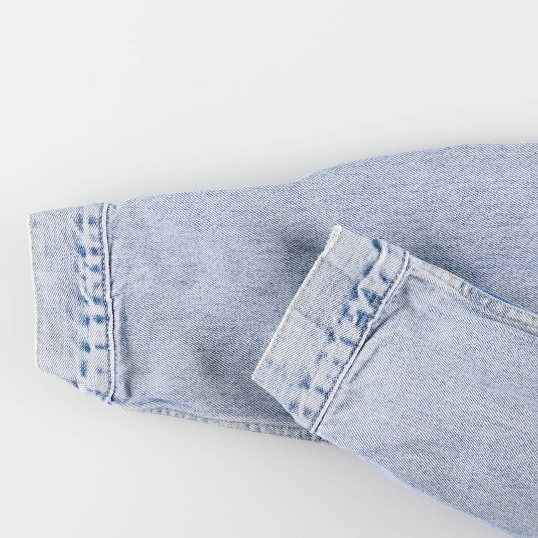 Vintage 1990'S Levi's 70503-02 denim jacket, size L, men's size L cotton blue type Vintage Second Hand