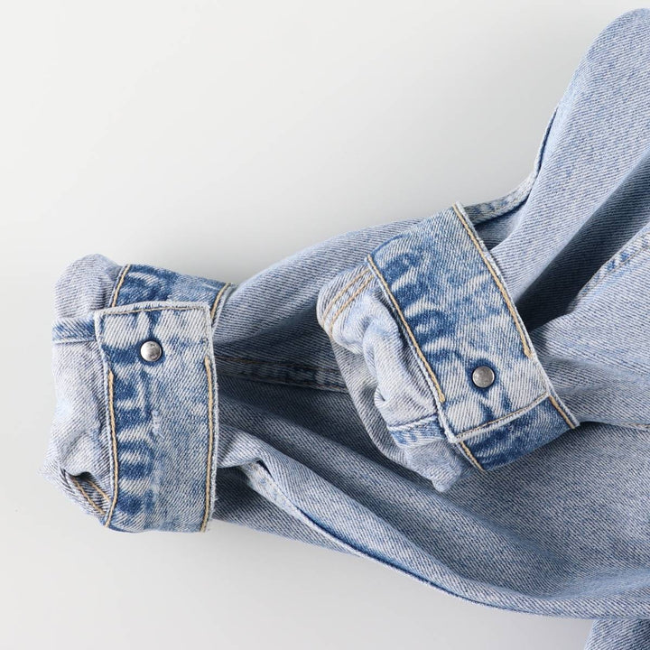 Vintage 1990'S Levi's 70503-02 denim jacket, size L, men's size L cotton blue type Vintage Second Hand