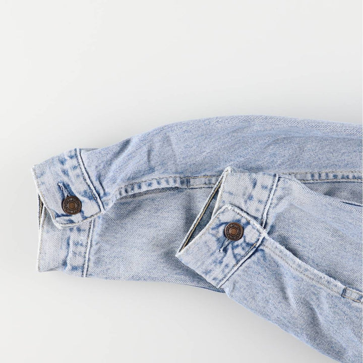 Vintage 1990'S Levi's 70503-02 denim jacket, size L, men's size L cotton blue type Vintage Second Hand