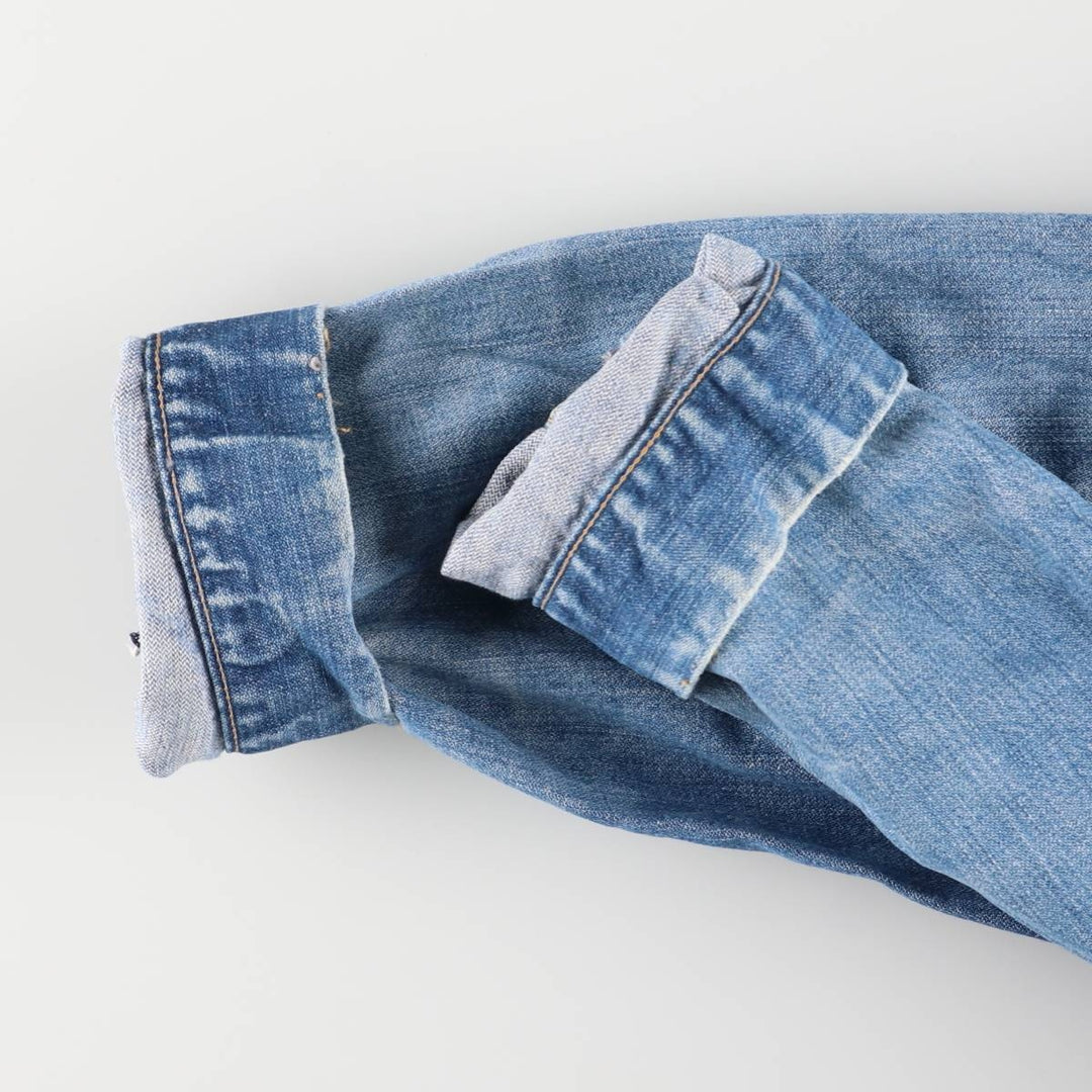 Vintage 70s-80'S Maverick Blue Bell denim jacket, Made in USA, Men's size M unclear blue type Vintage Second Hand