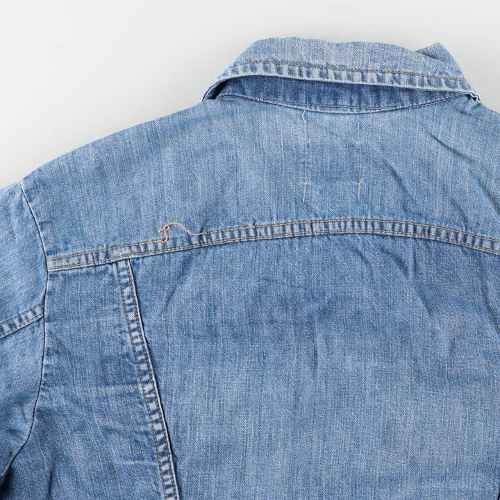 Vintage 70s-80'S Maverick Blue Bell denim jacket, Made in USA, Men's size M unclear blue type Vintage Second Hand