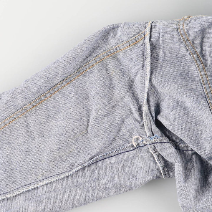 Vintage 70s-80'S Maverick Blue Bell denim jacket, Made in USA, Men's size M unclear blue type Vintage Second Hand