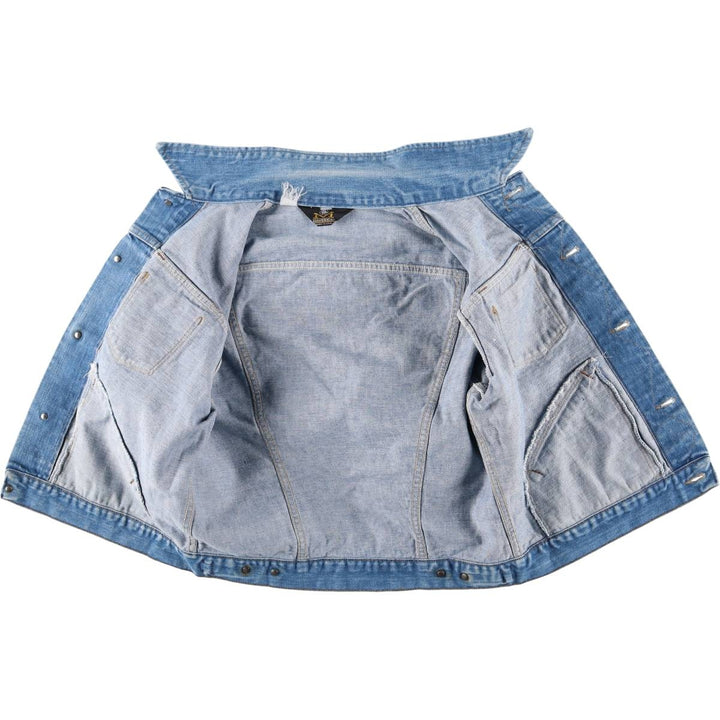 Vintage 70s-80'S Maverick Blue Bell denim jacket, Made in USA, Men's size M unclear blue type Vintage Second Hand