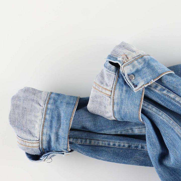 Vintage 70s-80'S Maverick Blue Bell denim jacket, Made in USA, Men's size M unclear blue type Vintage Second Hand