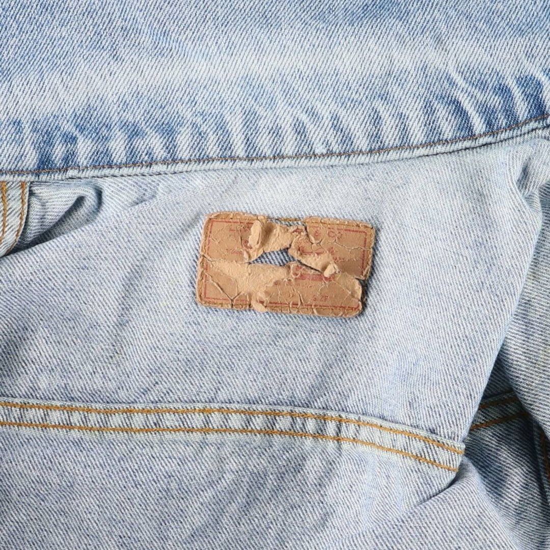 80'S Levi's denim jacket, denim jacket, made in USA, men's size S, vintage unclear blue type Vintage Second Hand