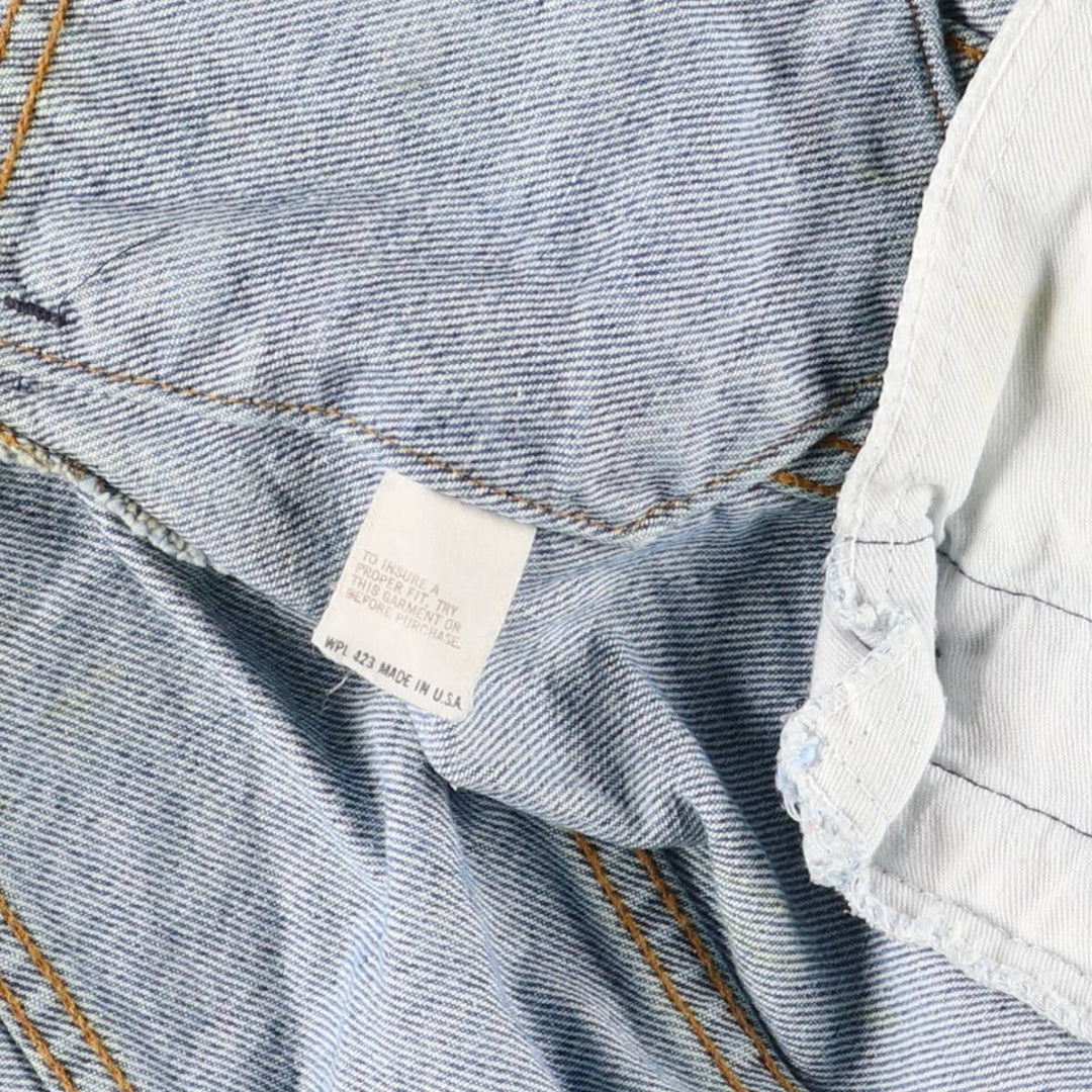 80'S Levi's denim jacket, denim jacket, made in USA, men's size S, vintage unclear blue type Vintage Second Hand