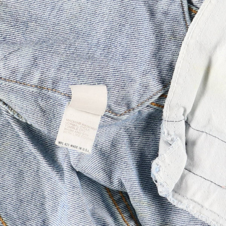 80'S Levi's denim jacket, denim jacket, made in USA, men's size S, vintage unclear blue type Vintage Second Hand