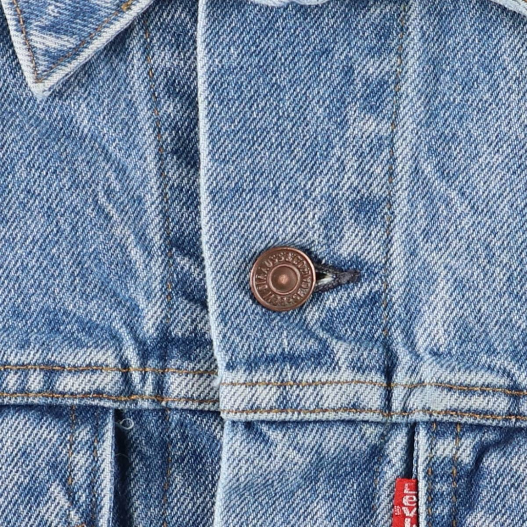 80'S Levi's denim jacket, denim jacket, made in USA, men's size S, vintage unclear blue type Vintage Second Hand