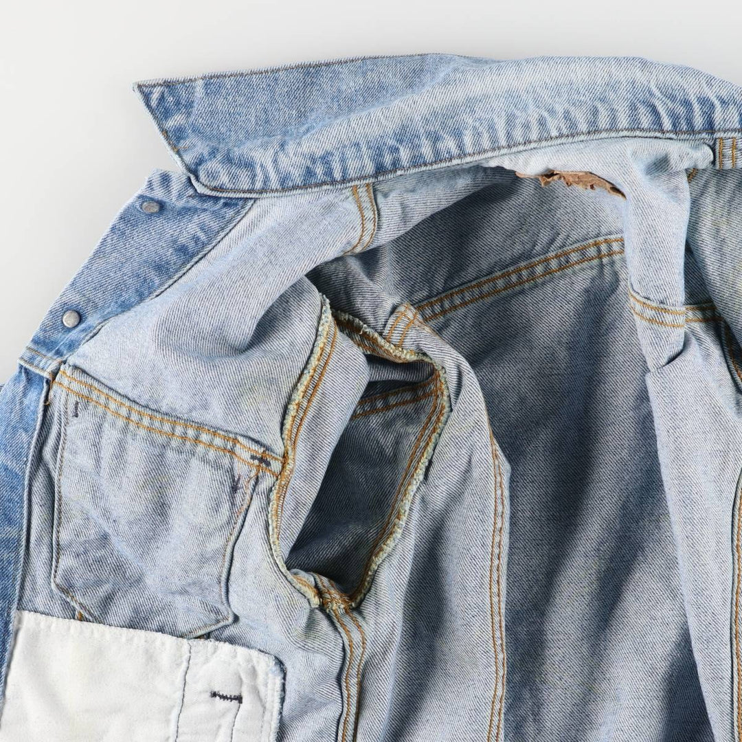 80'S Levi's denim jacket, denim jacket, made in USA, men's size S, vintage unclear blue type Vintage Second Hand