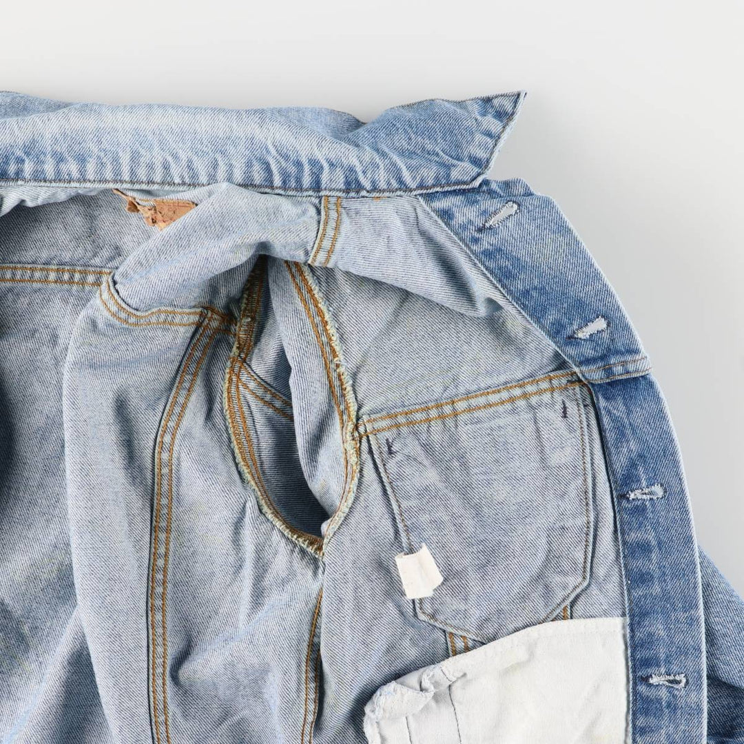 80'S Levi's denim jacket, denim jacket, made in USA, men's size S, vintage unclear blue type Vintage Second Hand