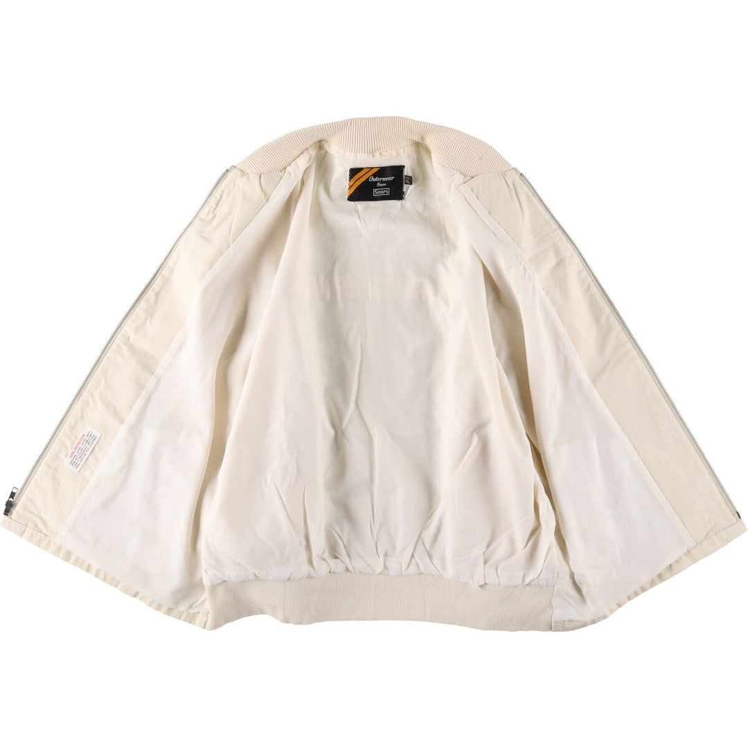 Vintage 1970'S Sears Derby Jacket, Cup Shoulder, Men's XL unclear ivory Vintage Second Hand