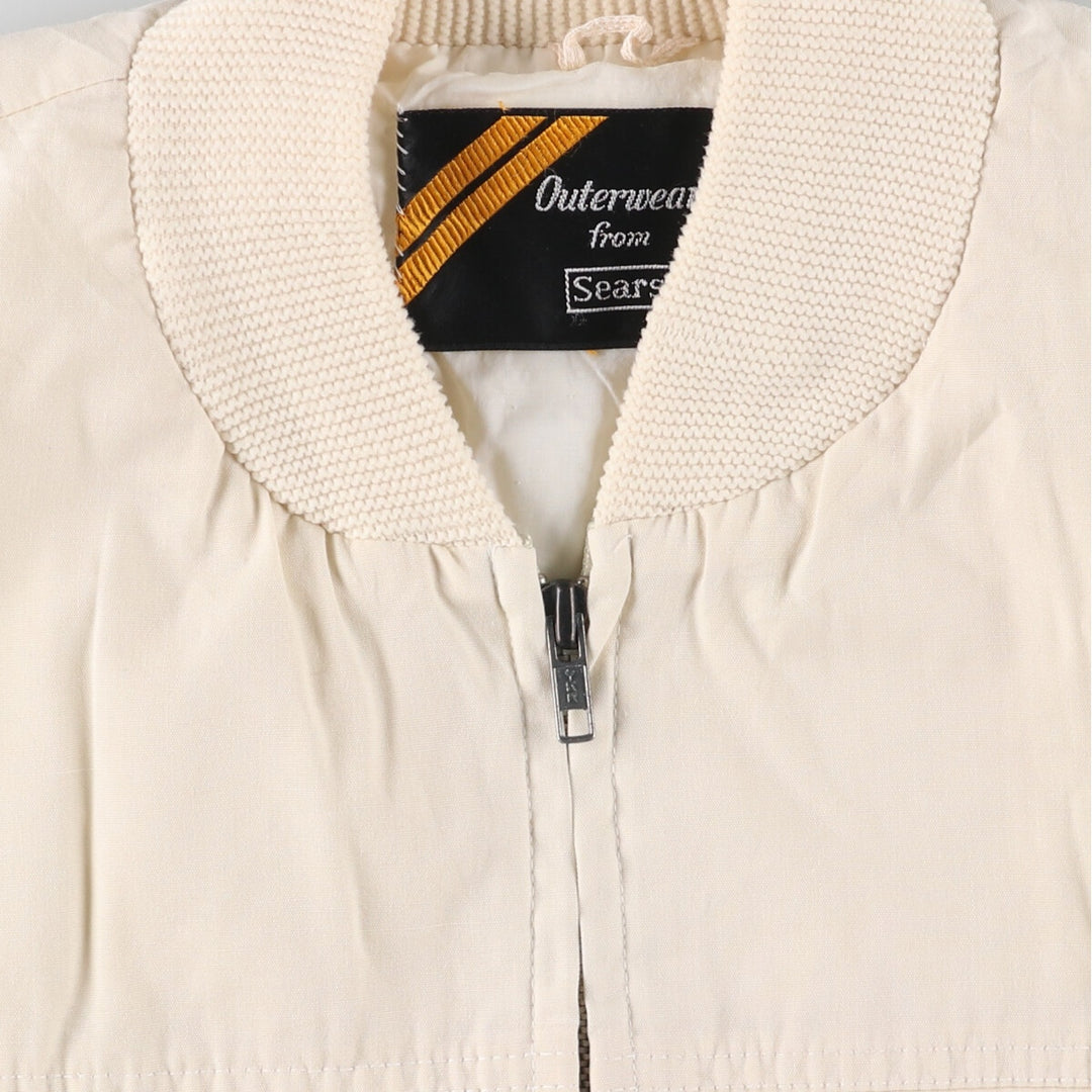 Vintage 1970'S Sears Derby Jacket, Cup Shoulder, Men's XL unclear ivory Vintage Second Hand