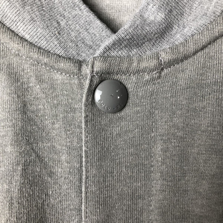 Ralph Lauren POLO SPORT Men's Cotton Blouson (Size L) cotton gray type Vintage Second Hand