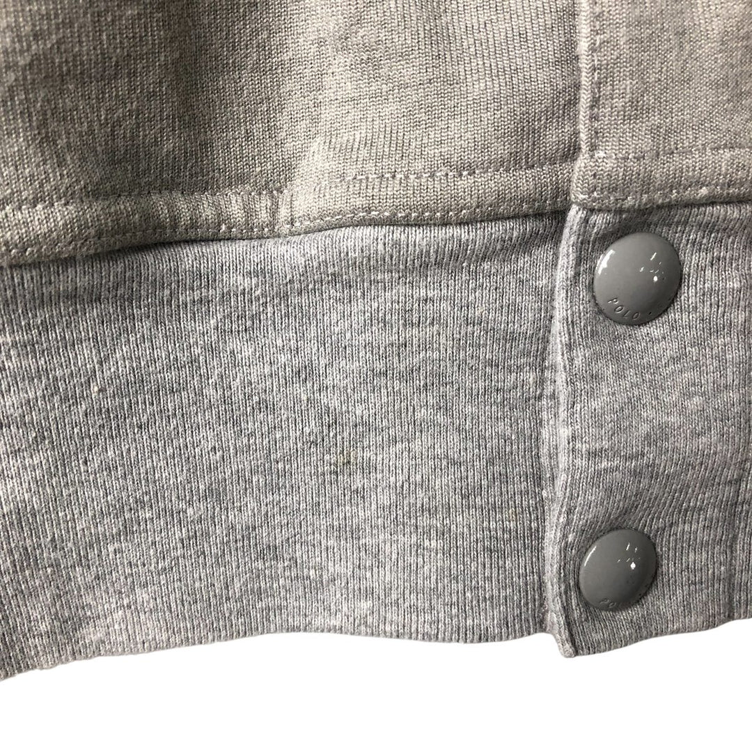 Ralph Lauren POLO SPORT Men's Cotton Blouson (Size L) cotton gray type Vintage Second Hand