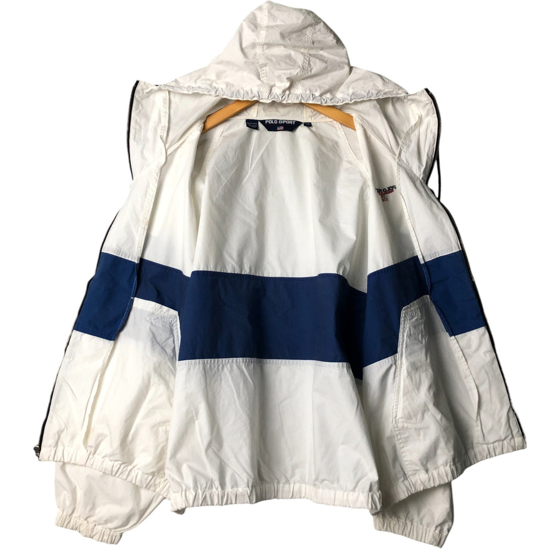 Ralph Lauren POLO SPORT Men's Cotton Parka, Size XXL cotton white type Vintage Second Hand
