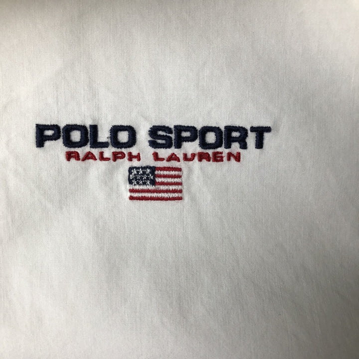Ralph Lauren POLO SPORT Men's Cotton Parka, Size XXL cotton white type Vintage Second Hand
