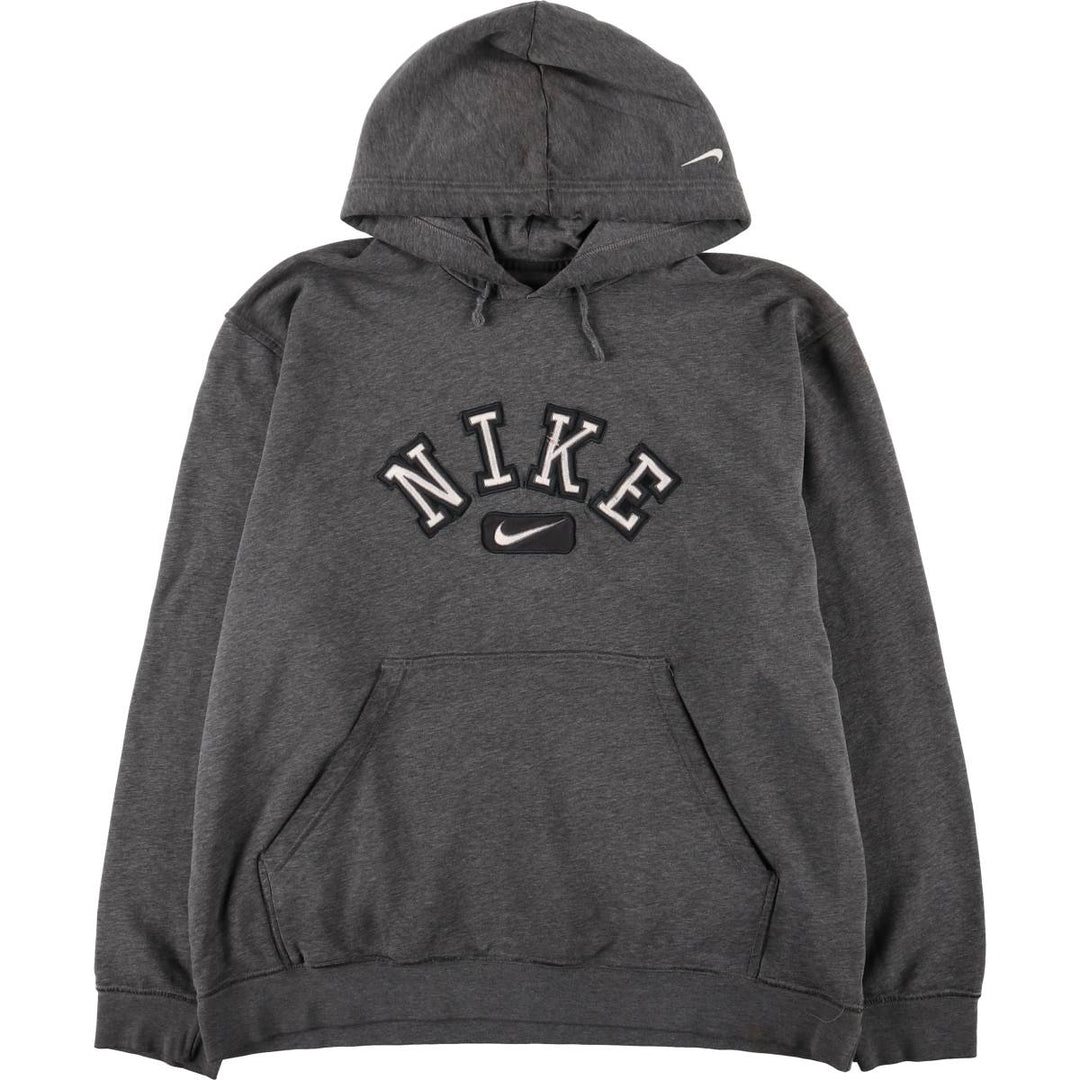 Nike Sweat Pullover Hoodie Men's XL Size unclear gray type Vintage Second Hand