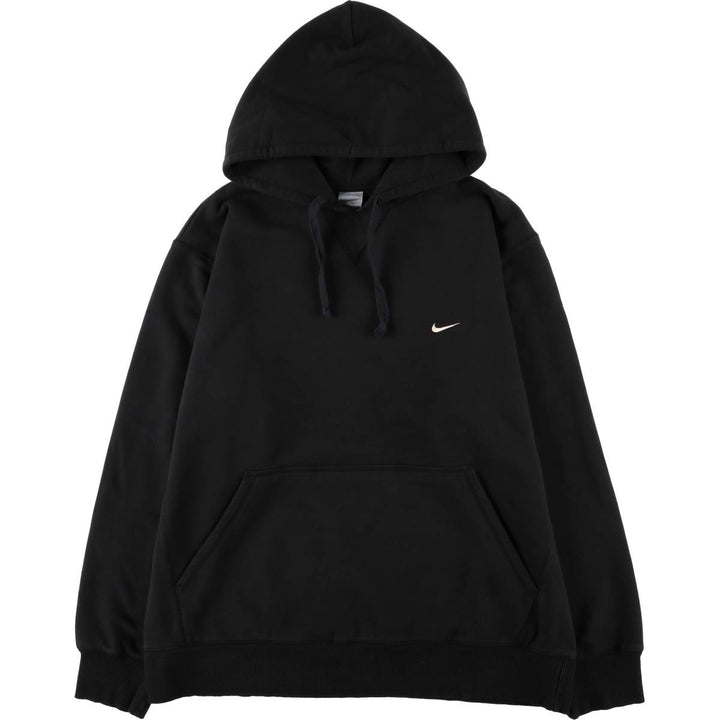 00'S Nike Sweat Pullover Hoodie Men's XL Size cotton black type Vintage Second Hand