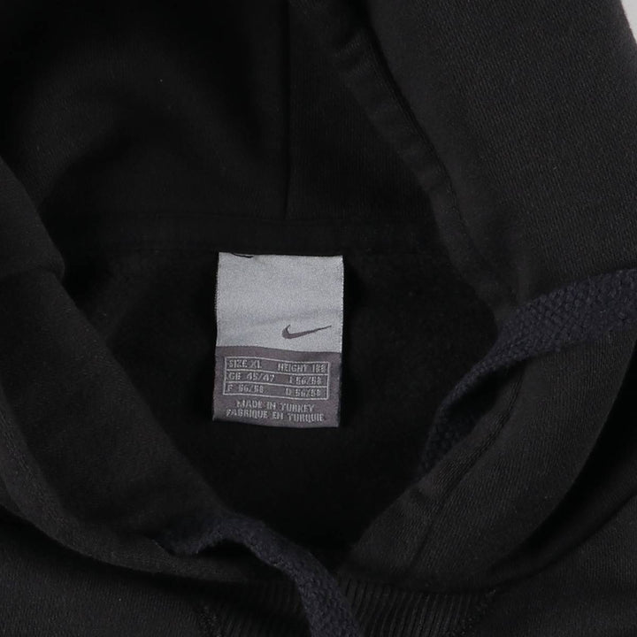 00'S Nike Sweat Pullover Hoodie Men's XL Size cotton black type Vintage Second Hand