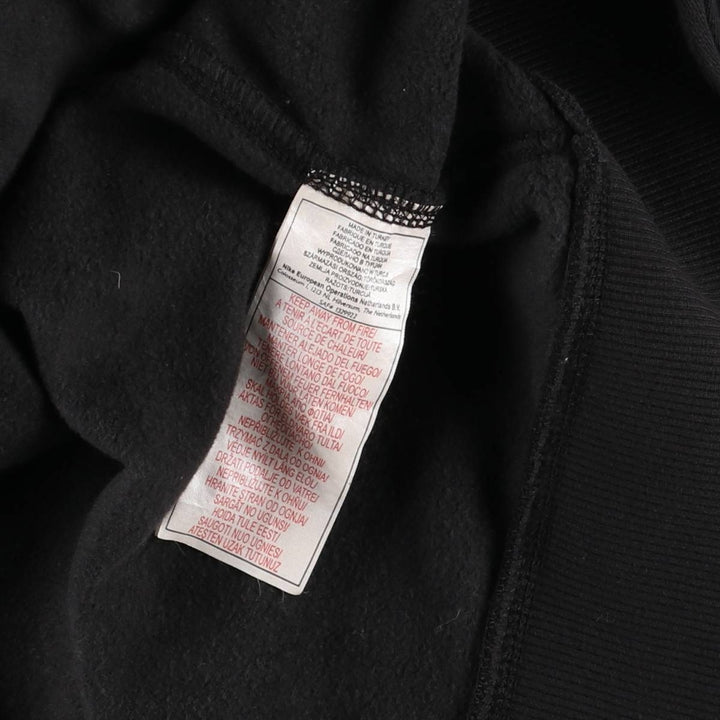 00'S Nike Sweat Pullover Hoodie Men's XL Size cotton black type Vintage Second Hand