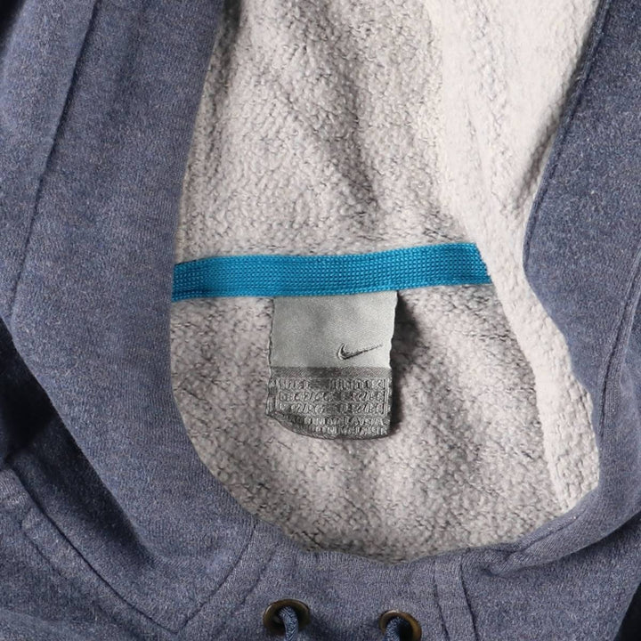 00'S Nike Sweat Pullover Hoodie Men's Size L cotton blue type Vintage Second Hand