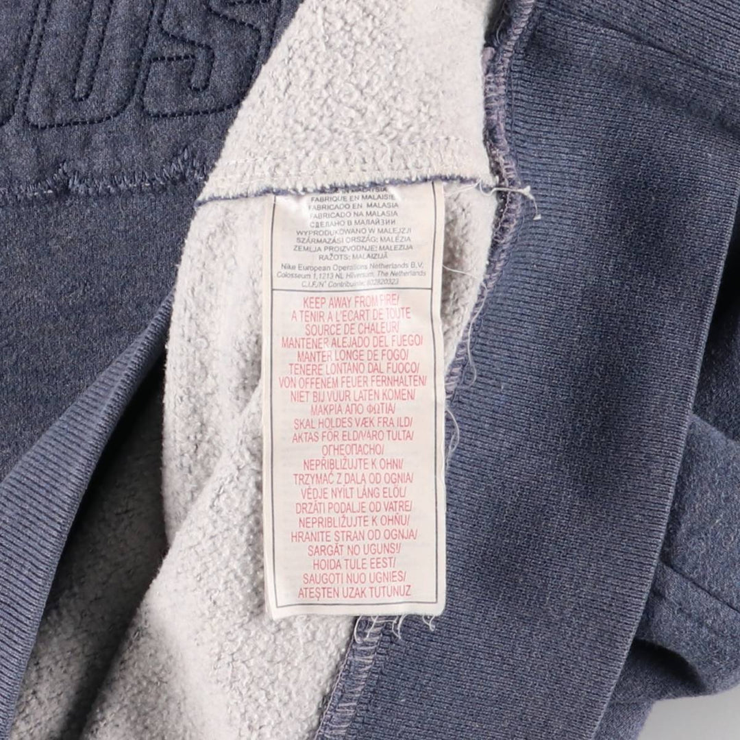 00'S Nike Sweat Pullover Hoodie Men's Size L cotton blue type Vintage Second Hand