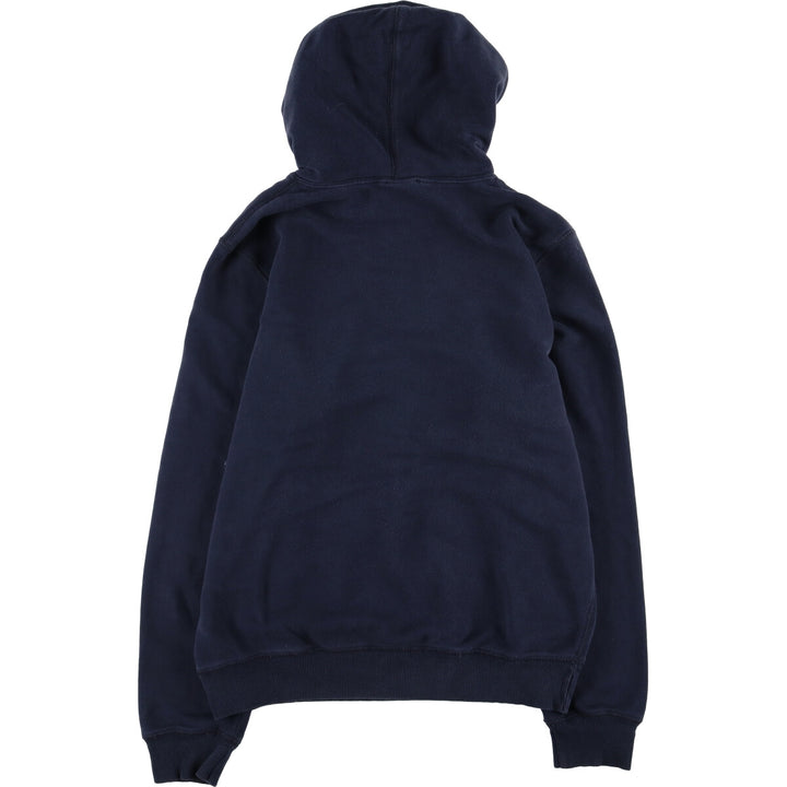 Nike Sweat Pullover Hoodie, Men's Size M cotton navy blue type Vintage Second Hand