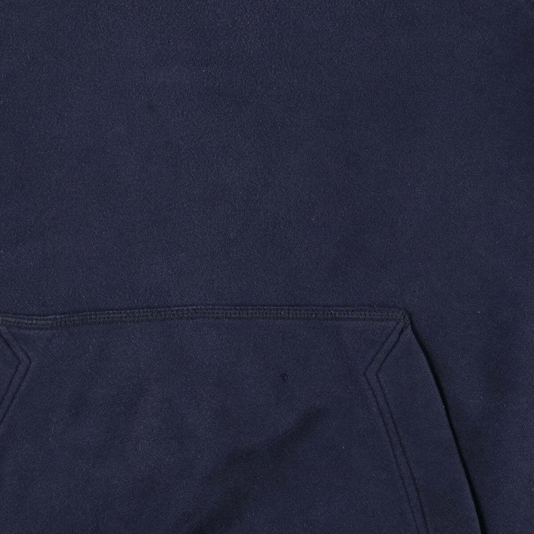 Nike Sweat Pullover Hoodie, Men's Size M cotton navy blue type Vintage Second Hand
