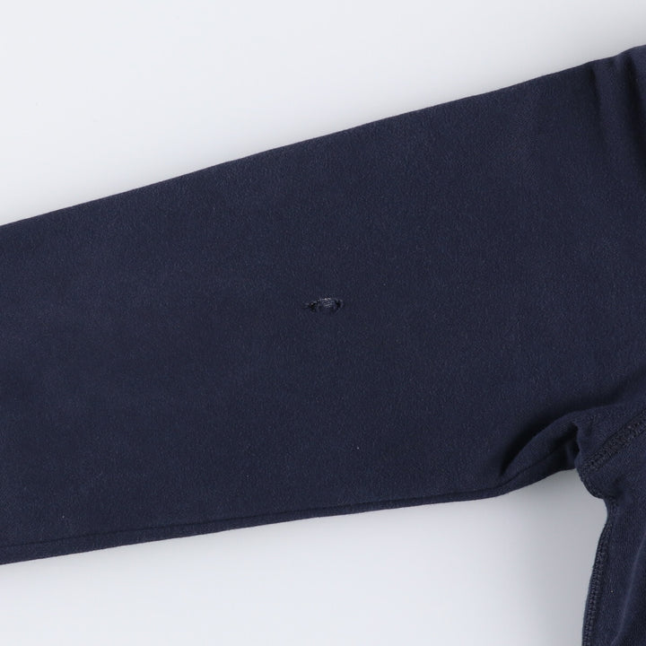 Nike Sweat Pullover Hoodie, Men's Size M cotton navy blue type Vintage Second Hand