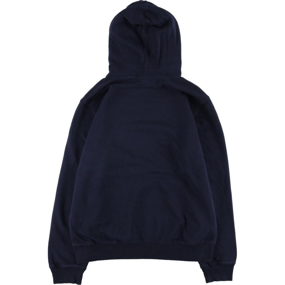 Nike Sweat Pullover Hoodie, Men's Size L cotton navy blue type Vintage Second Hand