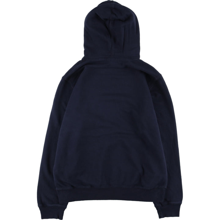 Nike Sweat Pullover Hoodie, Men's Size L cotton navy blue type Vintage Second Hand
