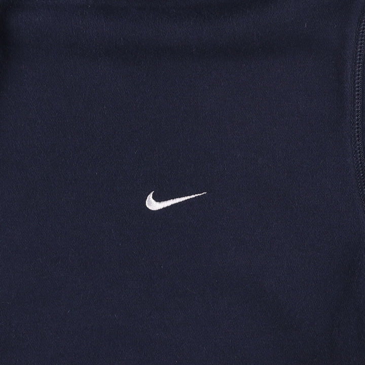 Nike Sweat Pullover Hoodie, Men's Size L cotton navy blue type Vintage Second Hand