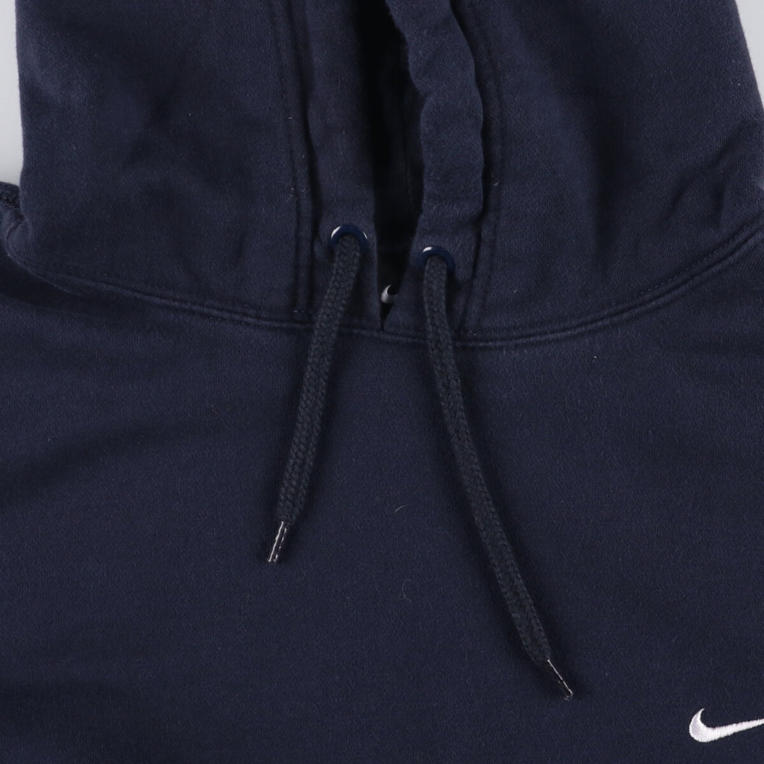 Nike Sweat Pullover Hoodie, Men's Size L cotton navy blue type Vintage Second Hand