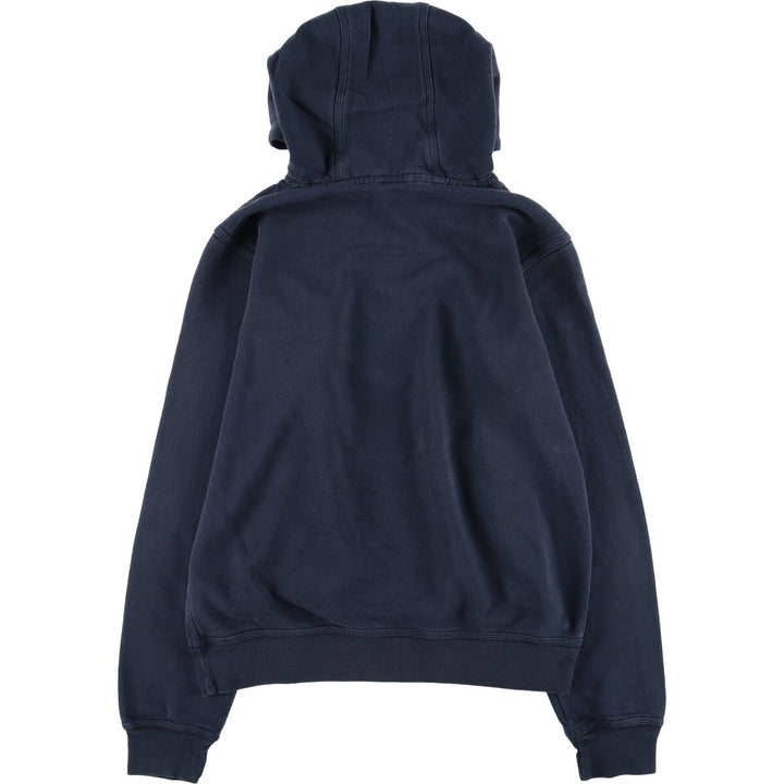 Nike Sweat Pullover Hoodie, Men's Size M cotton navy blue type Vintage Second Hand