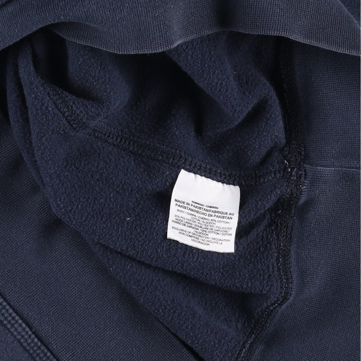 Nike Sweat Pullover Hoodie, Men's Size M cotton navy blue type Vintage Second Hand