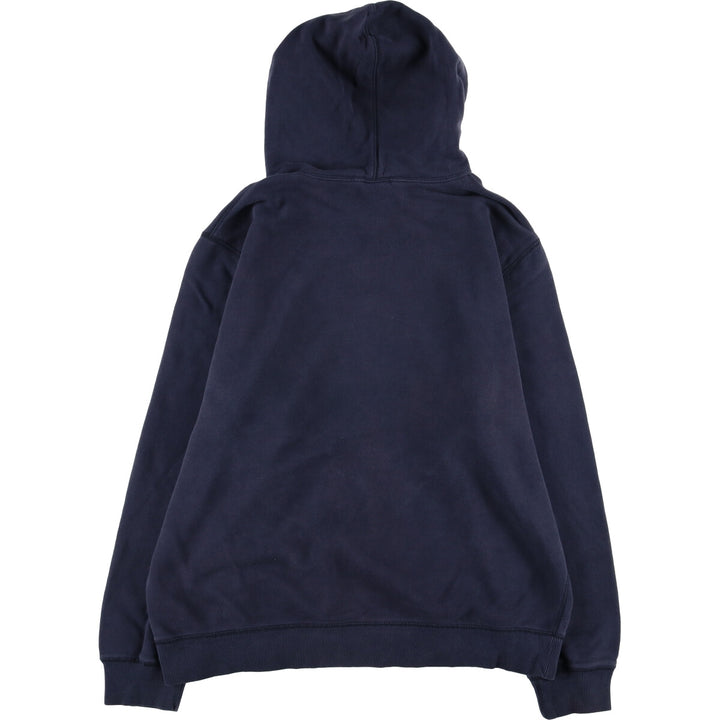 Nike Sweat Pullover Hoodie Men's XL Size cotton navy blue type Vintage Second Hand