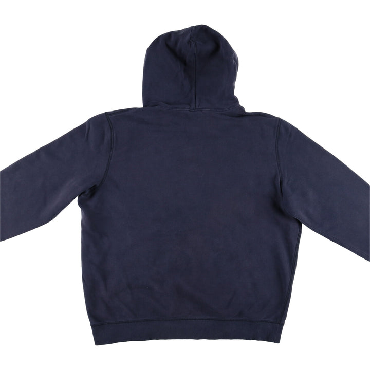 Nike Sweat Pullover Hoodie Men's XL Size cotton navy blue type Vintage Second Hand