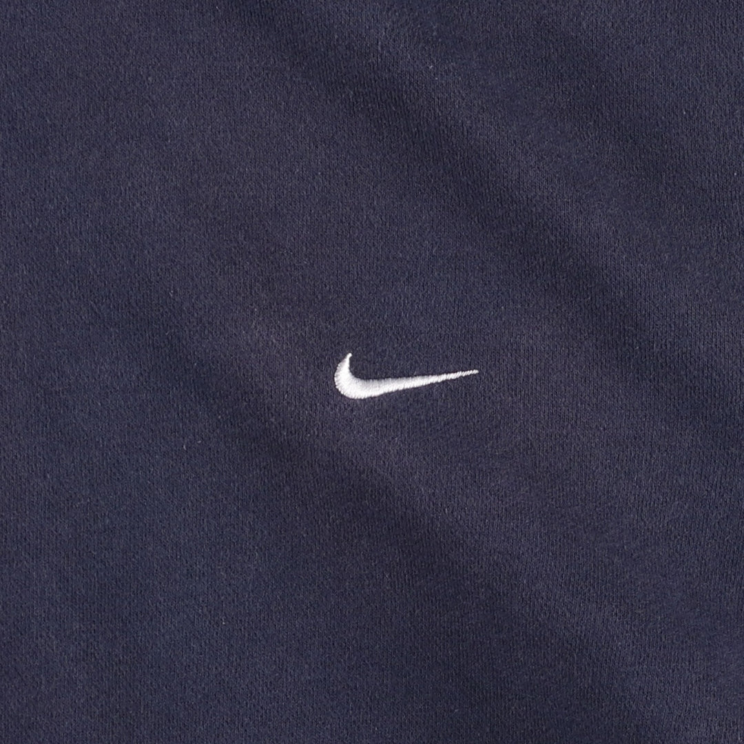 Nike Sweat Pullover Hoodie Men's XL Size cotton navy blue type Vintage Second Hand