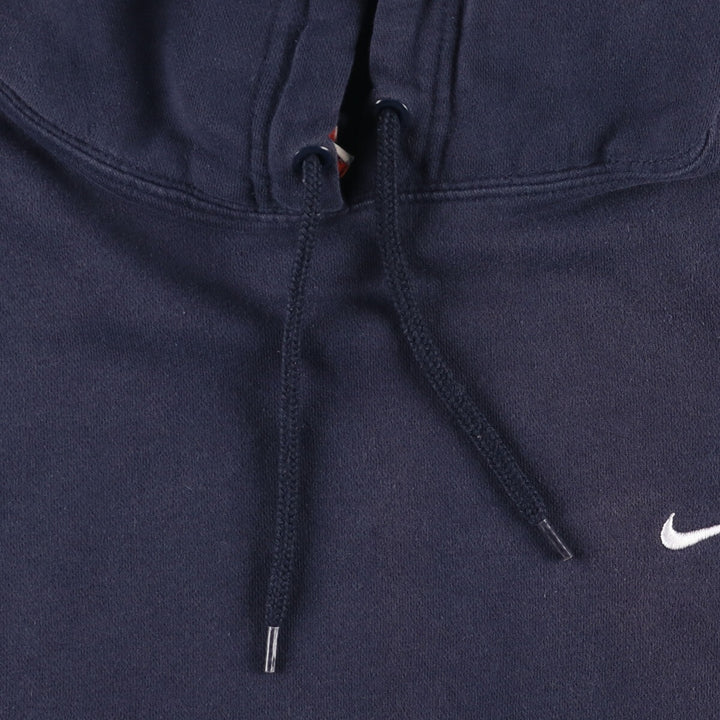 Nike Sweat Pullover Hoodie Men's XL Size cotton navy blue type Vintage Second Hand