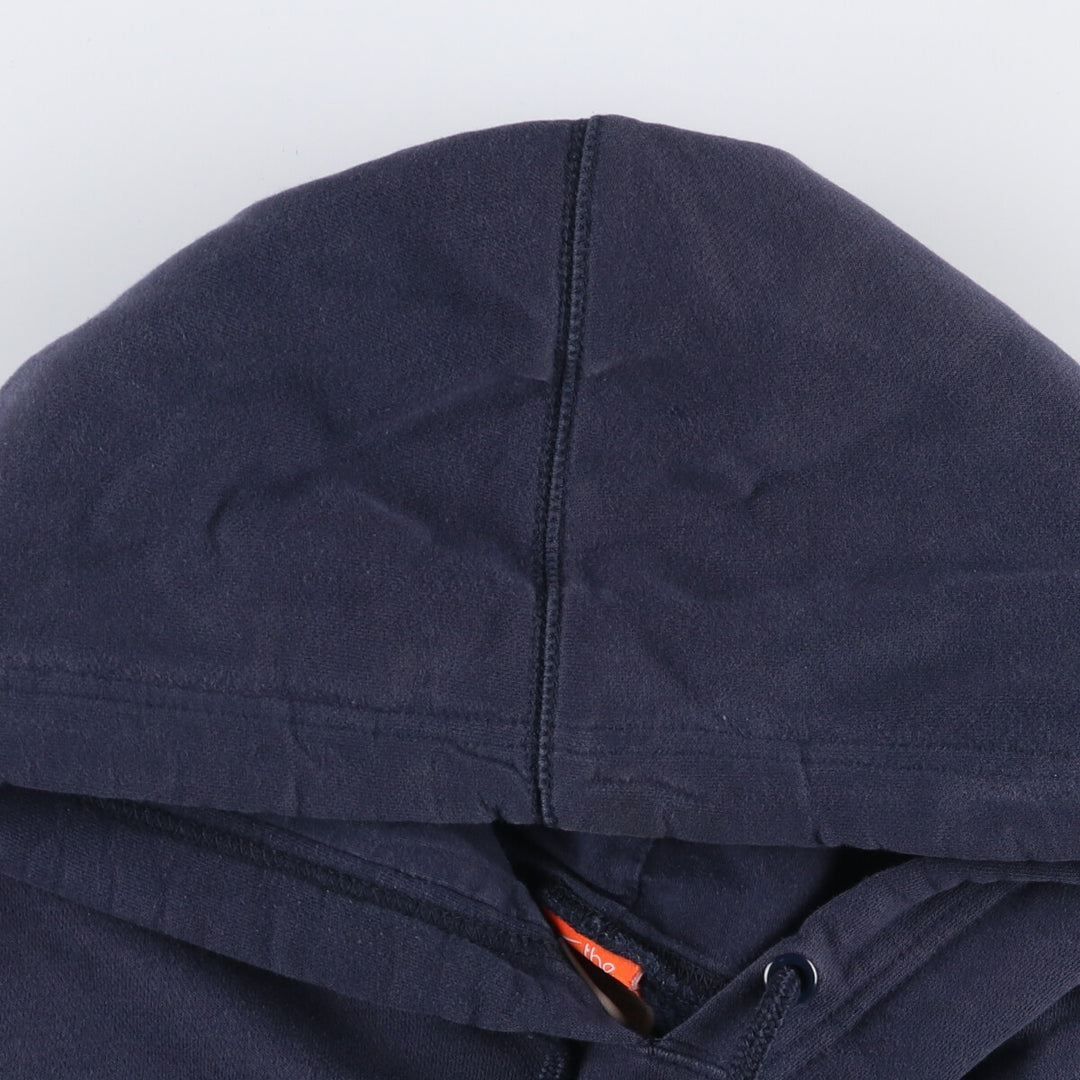 Nike Sweat Pullover Hoodie Men's XL Size cotton navy blue type Vintage Second Hand